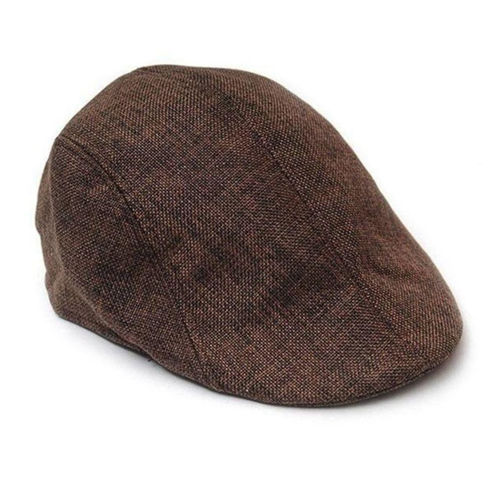 Diona J Breath Duckbill Driving Sun Flat Cabbie Golf Beret Gatsby Brown …